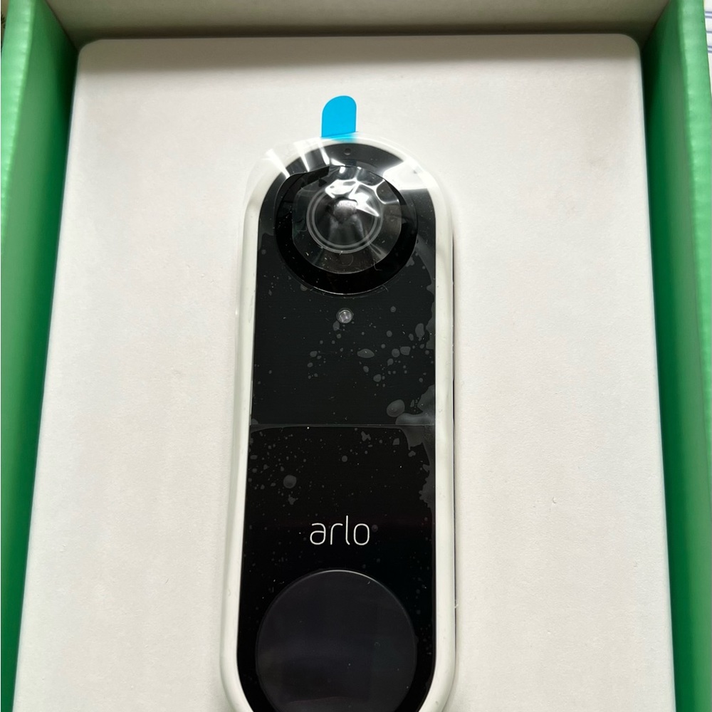 Unused Arlo wired video doorbell
